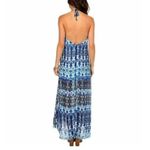Show Me Your Mumu Erlyn Dress Size XS Blue Maxi Halter Photo 11