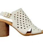 Born Leather Havana Open Toe Slingback Comfort Sandal Cream Beige Size 10 Photo 1