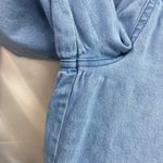 Denim & Company women's light wash pull on deep pocket straight jeans stretch LP Size undefined Photo 2