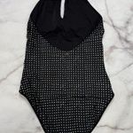 Vera Bradley Kismet Dots Reversible One Piece Swimsuit Black Size XL Crochet Photo 2