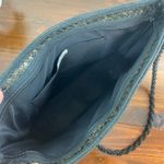 Handmade Vintage Straw Woven Colorblock Shoulder Bag Philippines Black Photo 7