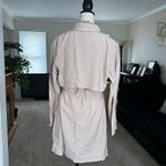 Ophelia Roe  Belted Open Front Jacket Size Medium Lightweight Long Sleeve Photo 1