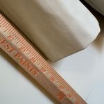 Avec Les Filles Faux Leather Structured Boyfriend Blazer Cream Beige XL Photo 7