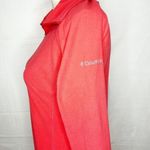 Columbia Fleece Pullover 1/4 Zip Jacket Womens Size Small Coral Lightweight Photo 4