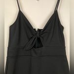 & Other Stories & Other Stories Front Tie Little Black Dress Size 6 Photo 2