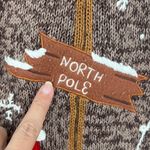 Bobbie Brooks Christmas Snowman Vest Sz 14/16W Cardinal Ugly Holiday Kitsch Brown Photo 4