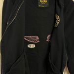 Hard Rock Cafe Vintage World famous Vienna Anti-established embroidered Zip hoodie jacket Size X- Photo 2