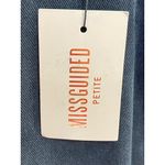 Missguided NWT‎  Sz 8P Denim Riot High Rise Mom Jeans High Joggers Black Carrot Photo 1