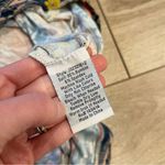 Johnny Was  Allie Flower Mixed Print Swing Dress Multi Bamboo Patchwork Size XS Photo 3