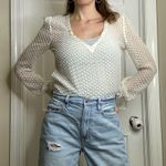 Beyond Vintage Swiss Dot V Photo 15