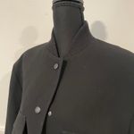 ZARA black cropped bomber jacket size xs Photo 2