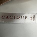 Cacique  Lightly Lined Full Coverage No-Wire T Shirt Bra Adjustable Cream 44D Photo 1