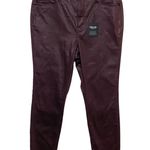 Simply Vera Wang Skinny High Rise Power Stretch Jeans 16 Glam Casual Preppy NWT Purple Photo 0