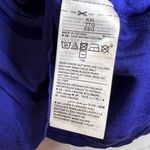 Womens XXL Long Sleeve Ruffle Hem Tunic Top‎ Royal Blue No Brand Name Photo 1