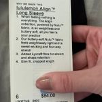Lululemon Align Long Sleeve Shirt Photo 3