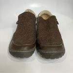 Jbu crimson oxford flats loafers vegan faux leather brown women’s size 9.5 Photo 3