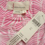 Anthropologie NWT Somerset Maxi in Raspberry Fern Print Cotton Dress XL Photo 5