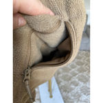 Cabela's Fleece Zip Jacket Brown Green Cozy Buttery Soft Outdoor Granola Autumn Photo 9