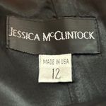 Jessica McClintock Vintage Corset Top 12 Cropped Beaded Embellished Party USA Photo 4