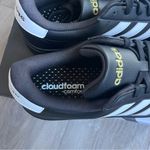 Adidas Women’s Grand Court 2.0 Black Sneakers with White Stripes 8 Photo 5