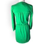 Lilly Pulitzer Green Beckett Drop Waist Long Sleeve Shirt Dress size M Photo 8