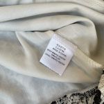 Papillon NEW long sleeve mini dress b&w floral soft lace Women’s Size S NWT Photo 6