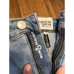 Insane Gene Shorts Women Size Medium Blue Cut Off Denim Jean American Distressed Photo 2