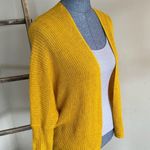 Mine Dolman Sleeve Open Front Knit Cardigan Size M Yellow Size M Photo 1