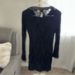 Rag and Bone Rag & None Black Lace Long Sleeve Dress Photo 3