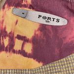 NEW Ports 1961 Brown Plaid Linen Sleeveless Dress Size 8 Photo 5