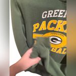 Women’s Large OuterStuff Green Bay Packers Hoodie Sweatshirt Green Gold Photo 4