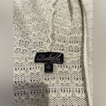 QUESTIONS Long Crochet Ribbed Knit Hooded Cardigan Size XL Photo 2