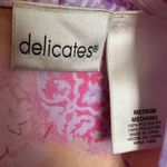 Delicates  Medium Multicolor Semi Sheer Open Front Robe With Belt Photo 3