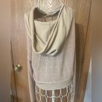 Forever 21  Mesh Crop Top Hoodie Sweatshirt Photo 3