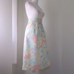 Vintage ‘70s Sears Skirts That Fit Pastel Floral Print A Photo 3