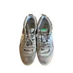 Free Bird Suede/Leather Glitter Mini Wedge Sneakers women’s size 9 Photo 4