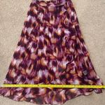Old Navy Purple Multi Tiedye Ruffletrim Maxi Skirt Photo 6