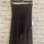Motherhood Maternity NWT! black over the belly leggings, Large Photo 3