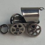 Vintage Baby Carriage 925 Sterling Silver Marked: P&B Sterling Photo 0