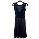 Dolce & Gabbana Black Silk Sparkly Sheer Satin Skirt Mini Dress Photo 1