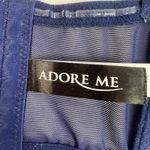 Adore Me  44DD Bra Azura Contour Longline Contour Balconette Underwire Navy Blue Photo 12