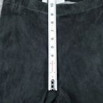 Carlisle READ New York Suede Leather Gray Green Leggings Skinny Pants Size 4 Photo 13