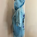 Hurley Women’s hoodie blue short sleeve. Yellow, Purple, Black Boombox Graphic L Photo 10