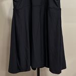 Lands End Chlorine Resistant Tummy Control Square Neck Swim Dress 20W Black Photo 8