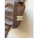Vintage VTG Lord & Taylor Brown Taupe Silk Lined Leather Gloves Womens 7.5 Photo 13