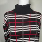 Investments Plaid Turtleneck Sweater Photo 1