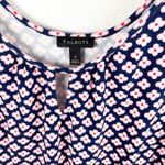 Talbots Floral Sleeveless V-Neck Cinched Waist Maxi Dress, Size Small Photo 4