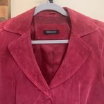 Ideology Women's Red Leather- Suede Jacket NICE Photo 1