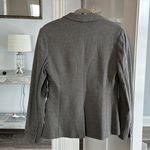 Apt. 9 NWT!  Sz 8 Fantastic Gray Blazer Wonderful Soft Cotton Blend Material Photo 2