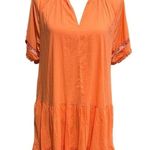 Self Contrast Mavis Mini Dress Persimmon Size XS Photo 3